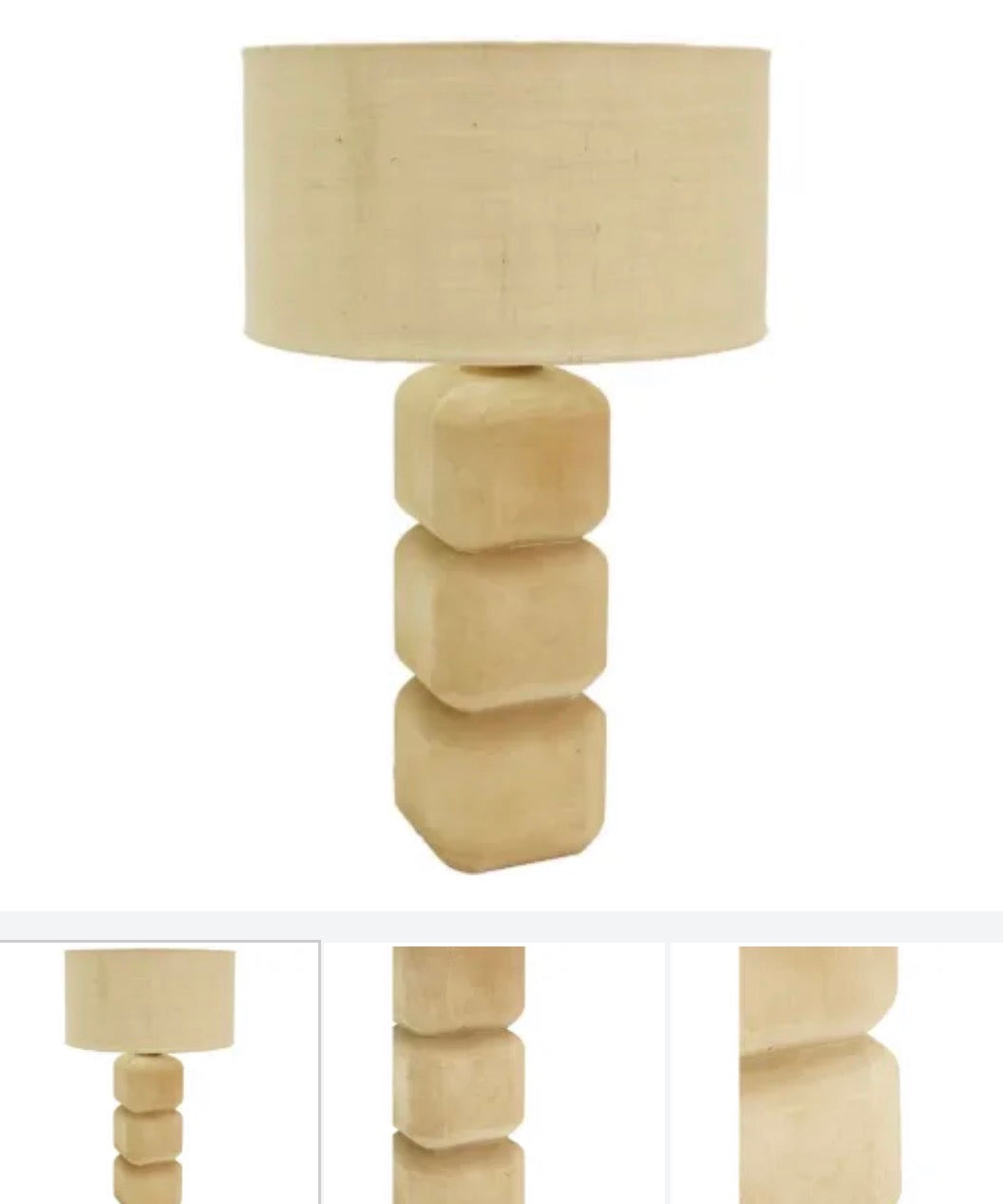 Cubed Table Lamp