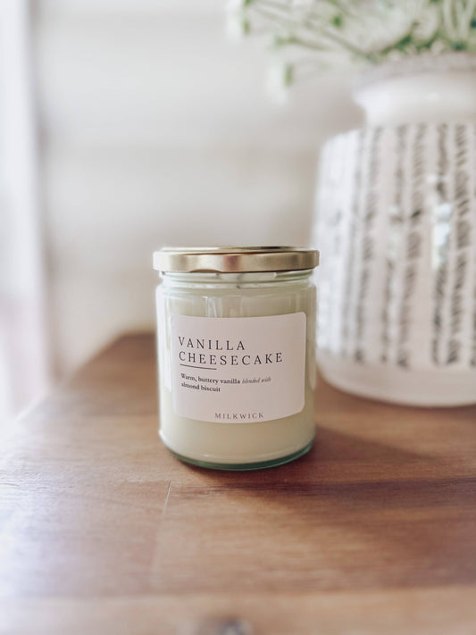 Vanilla Cheesecake Candle Milkwick