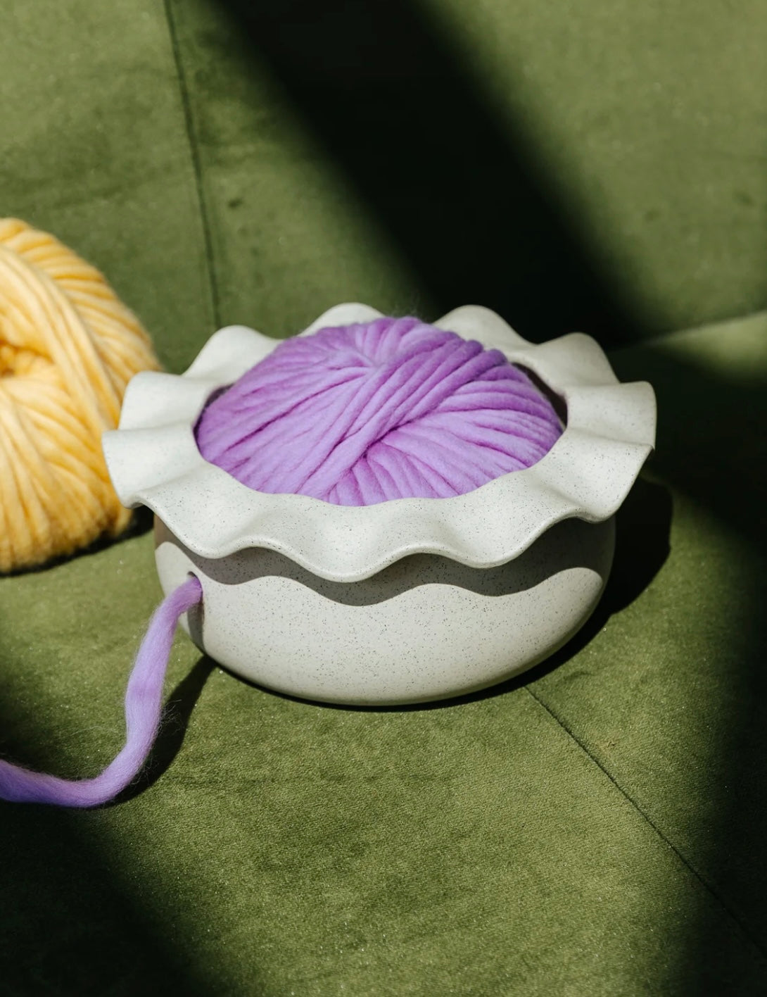 Ceramic Yarn Bowl