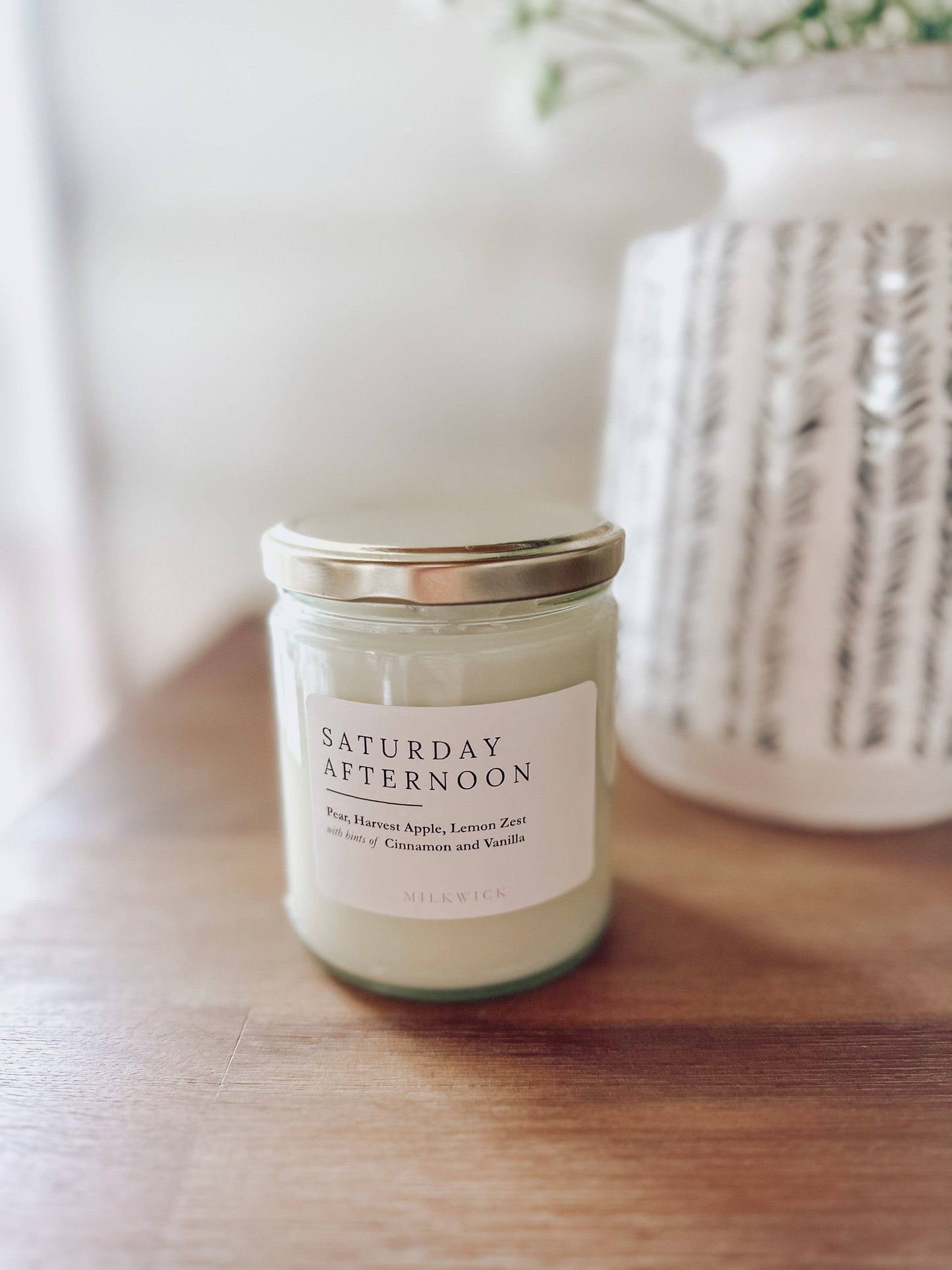 Saturday Afternoon Milkwick Candle
