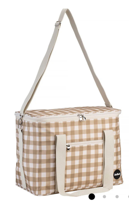 Picnic Bag Olive Check