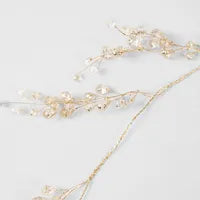Crystal Drop Garland Gold