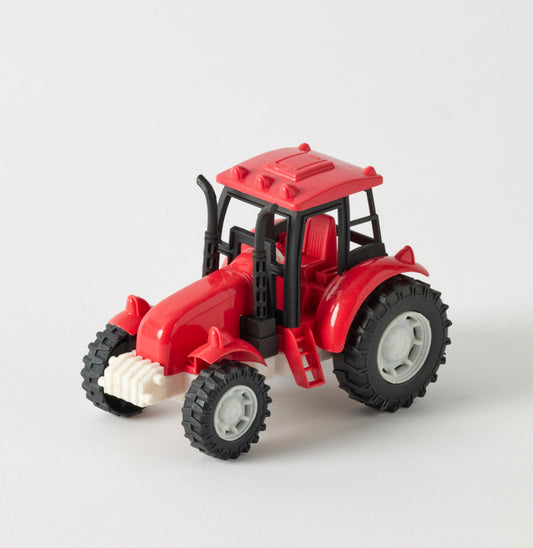 Bioplastic Farm Tractor Toy- Red