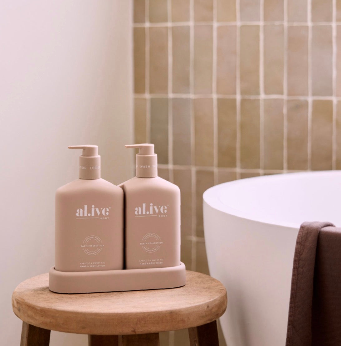 Apricot & Fig Wash & Lotion Duo Al.ive