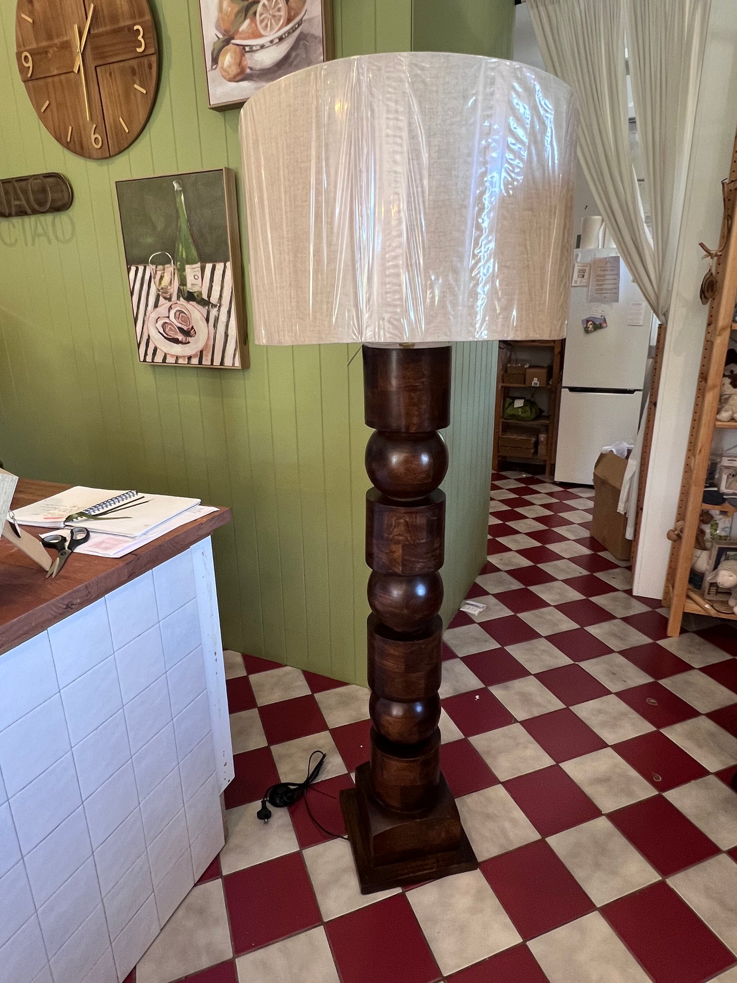 Durad Wooden Floor Lamp