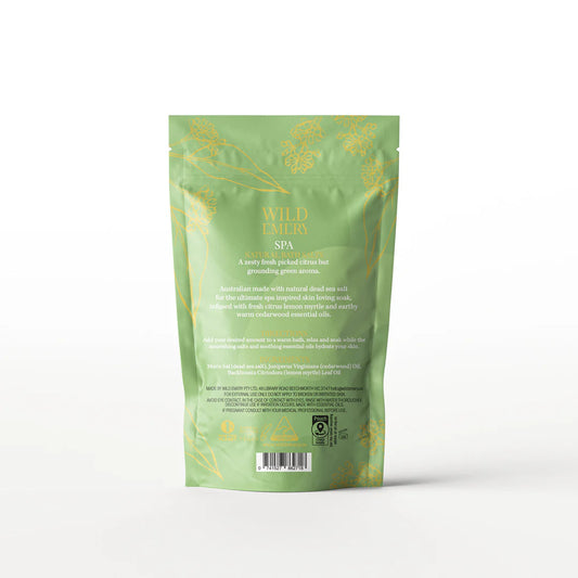 WILD EMERY
SPA NATURAL BATH SALTS
