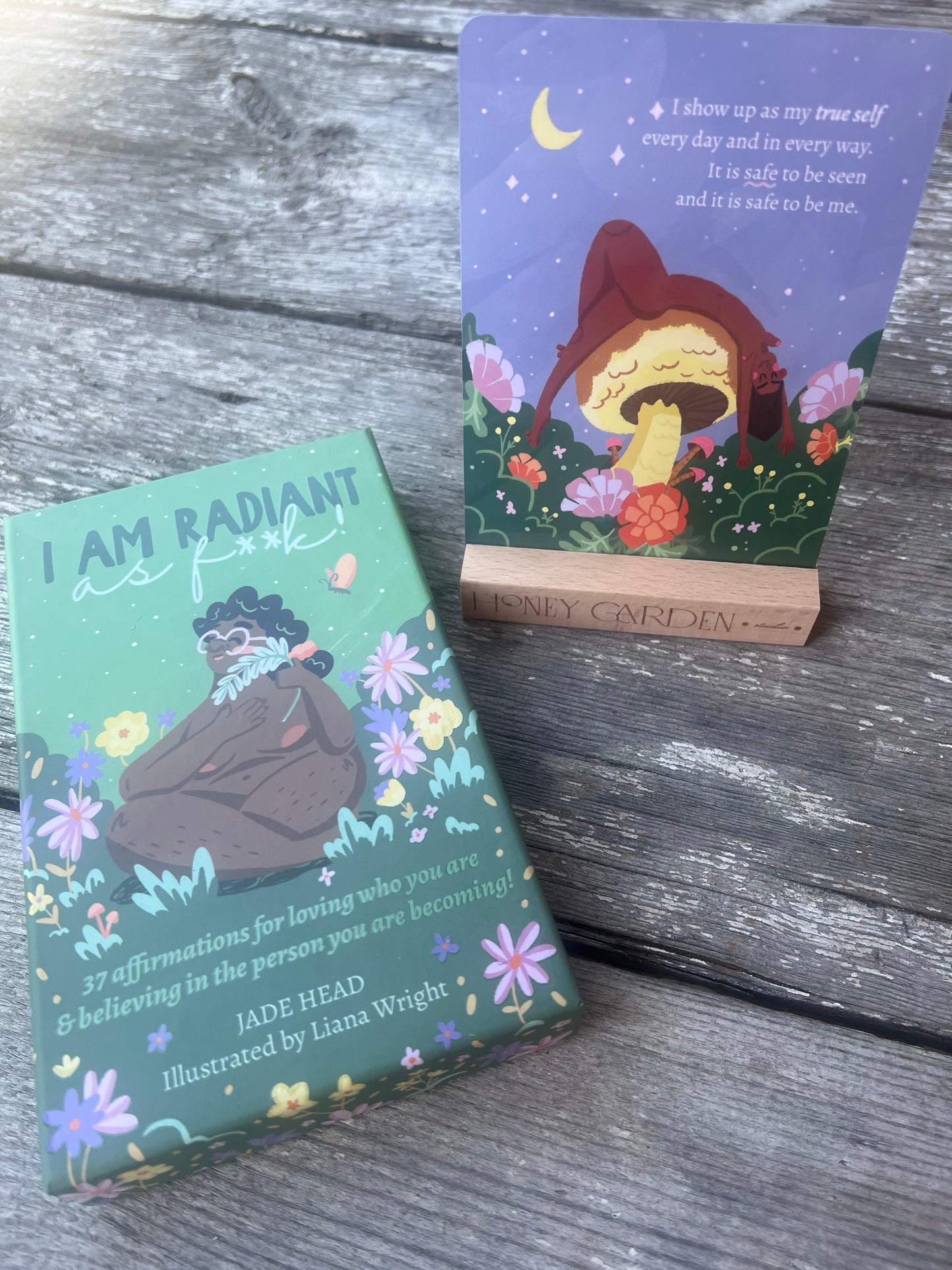 Radiant as F**k Affirmation Deck