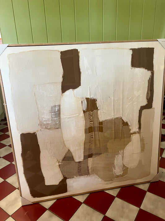 Ocre Wall Art Painting