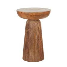 Linge wood side table natural