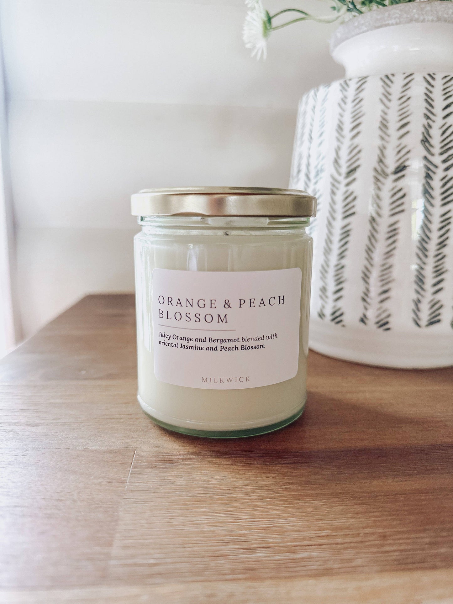 Orange & Peach Blossom Candle