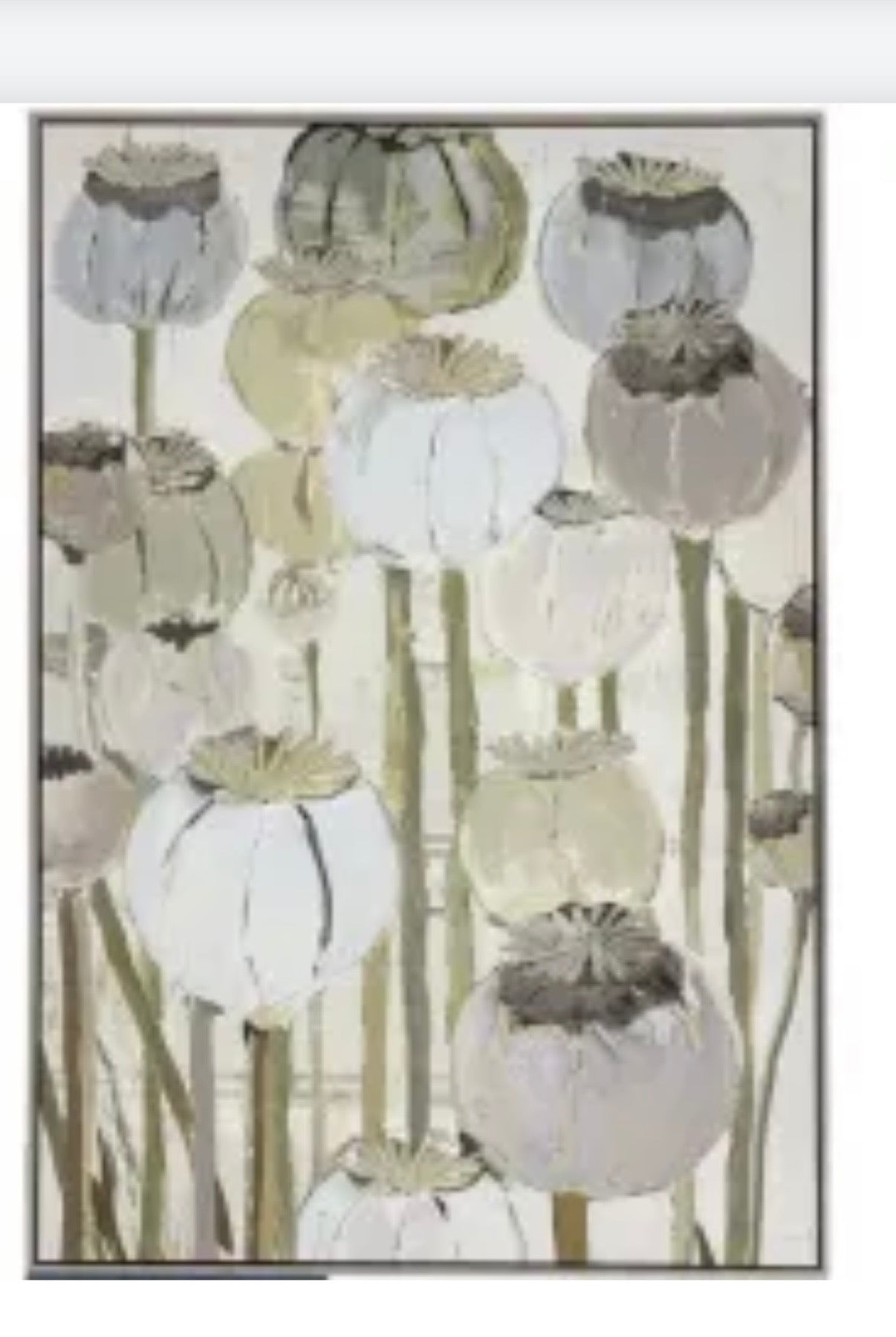 Poppies Framed Canvas Print