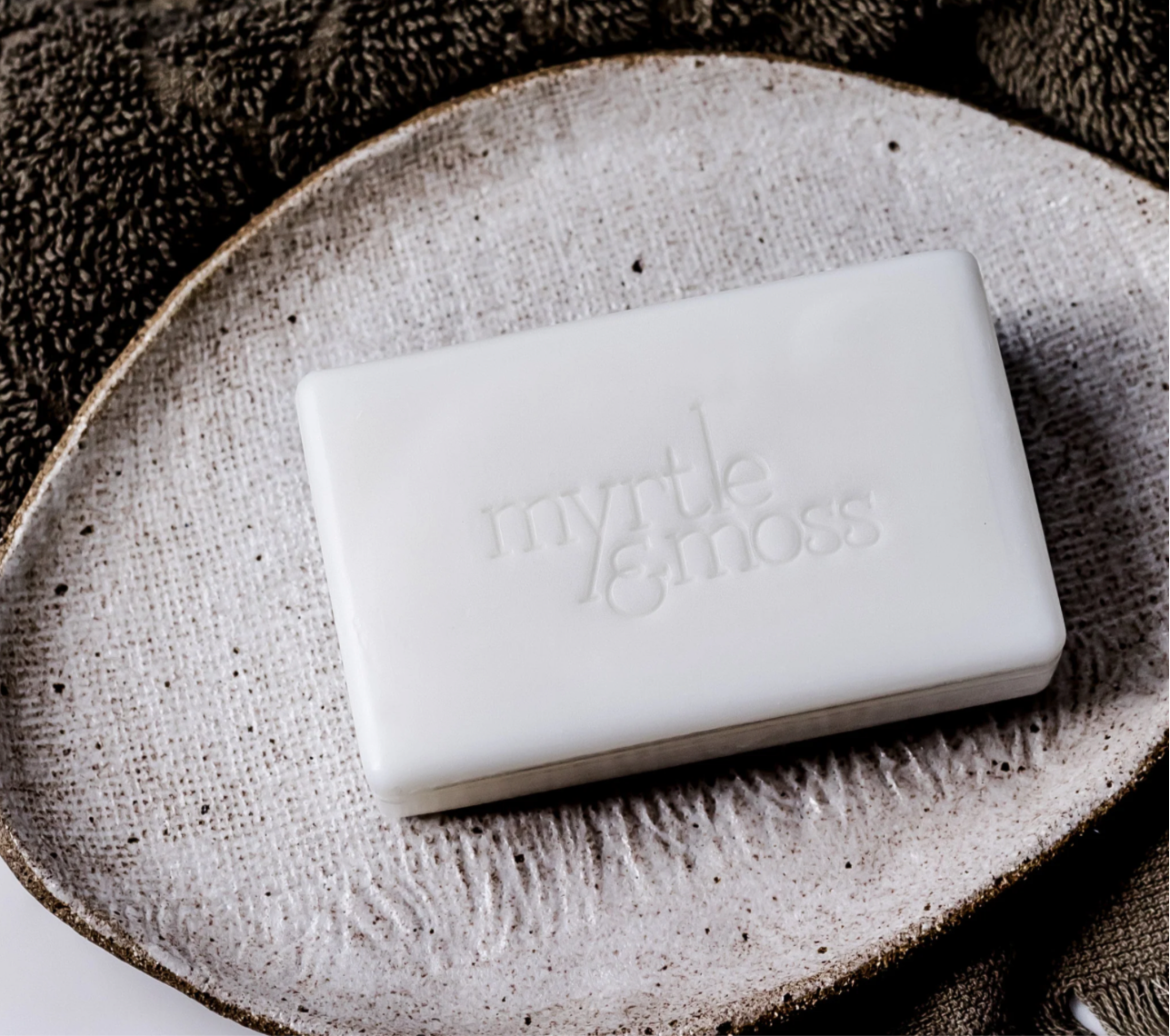 Myrtle and Moss Rose  Geranium Grapefruit and Clary sage Shea butter soap 200g