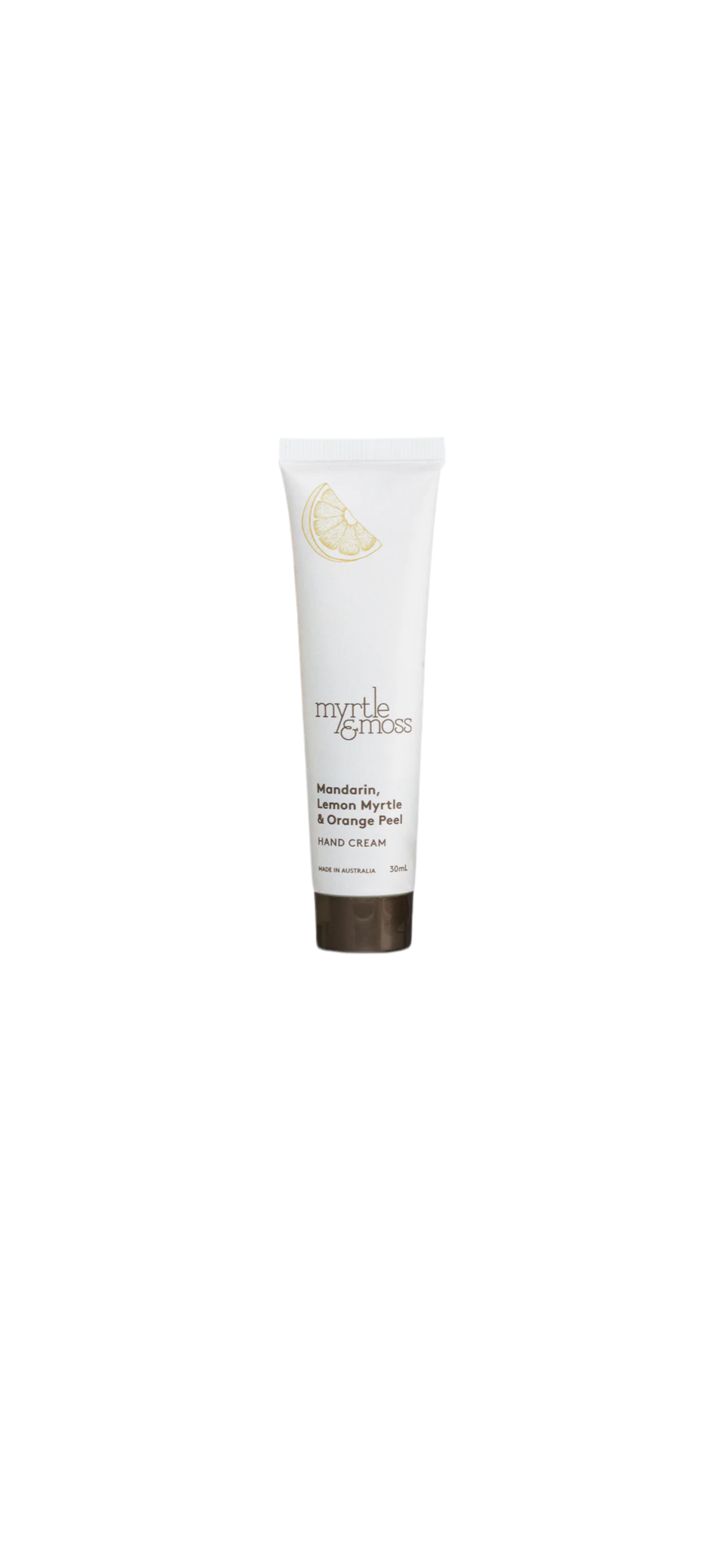 Myrtle and Moss Mandarin Lemon Myrtle and Orange Peel hand cream  75ml