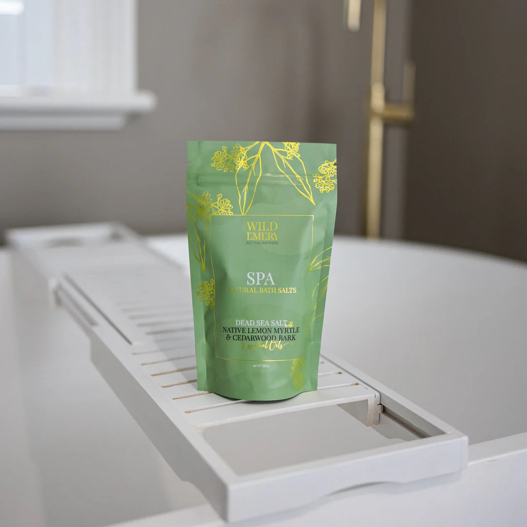 WILD EMERY
SPA NATURAL BATH SALTS