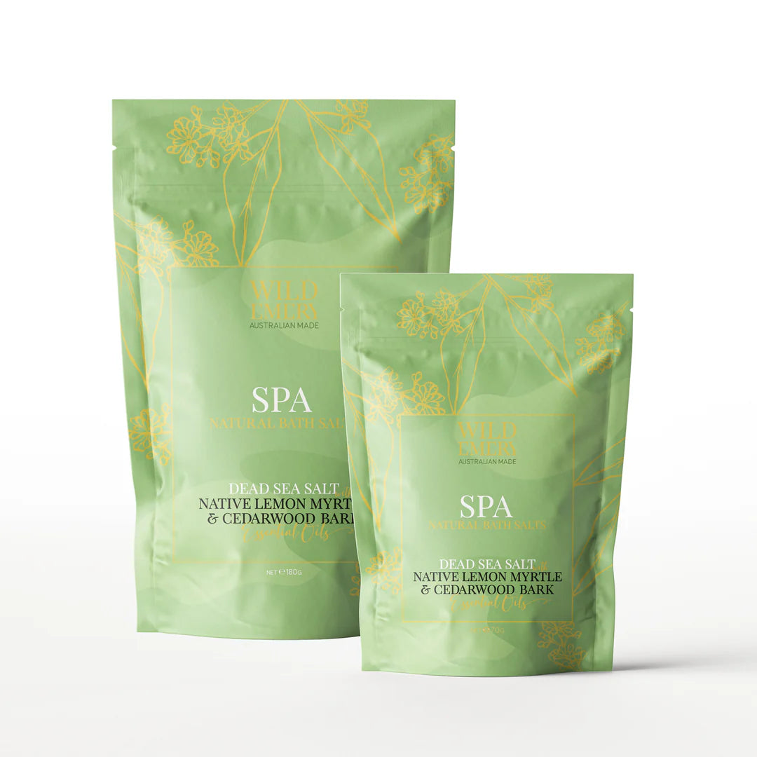 WILD EMERY
SPA NATURAL BATH SALTS