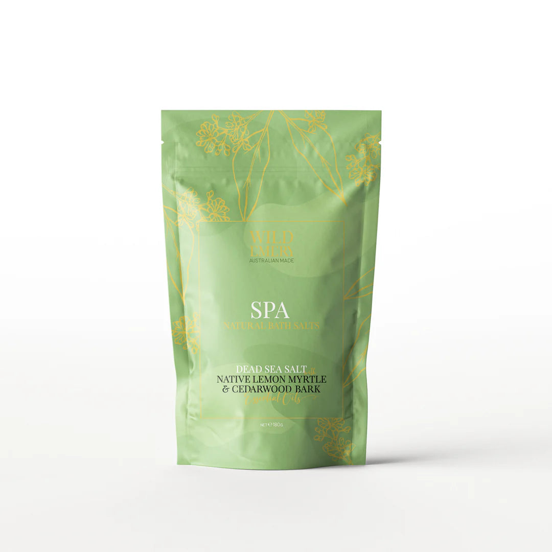 WILD EMERY
SPA NATURAL BATH SALTS