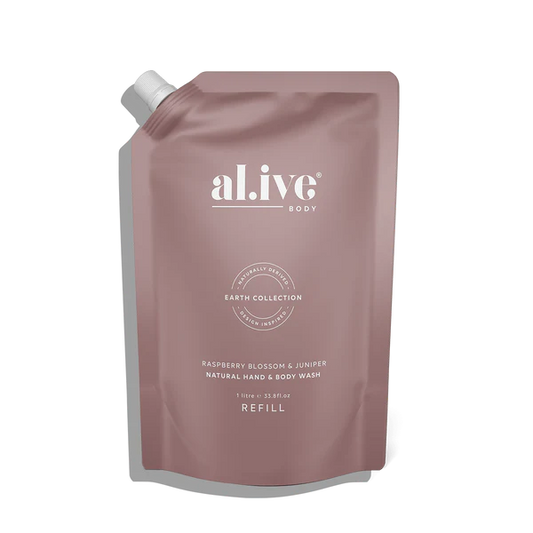 Al.ive Refill Hand and Body Wash Raspberry Blossom and Juniper