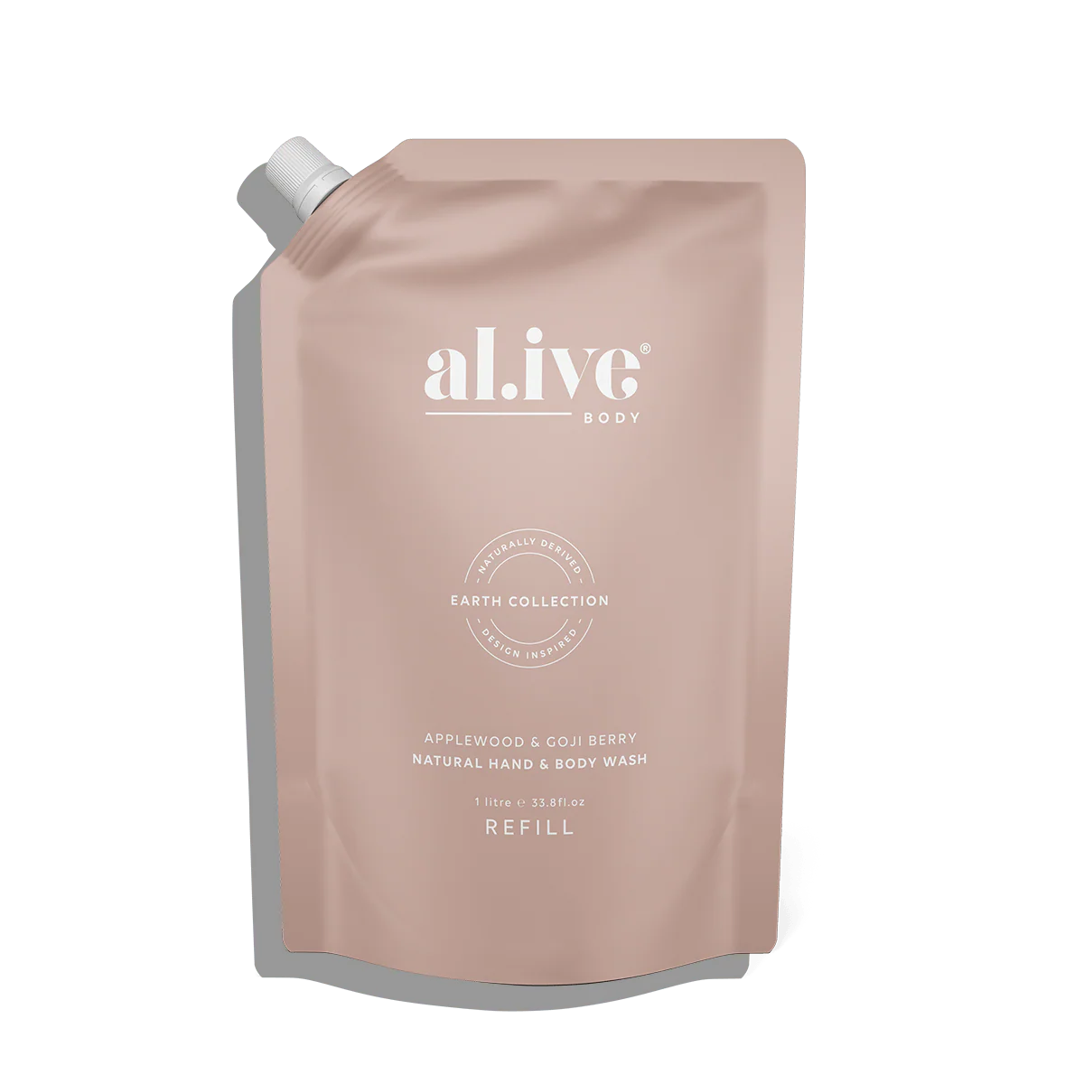 Al.ive Refill Hand and Body Lotion Applewood and Goji Berry