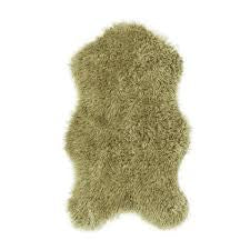 Pelaje faux fur pelt olive