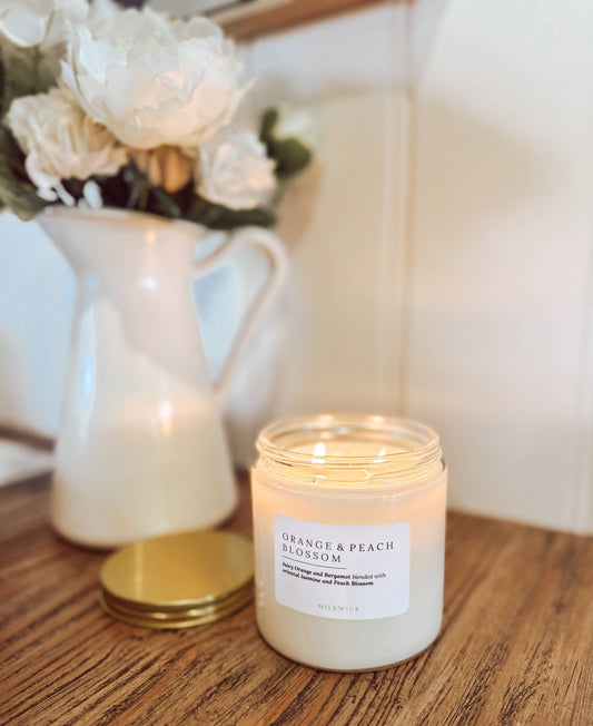 Orange & Peach Blossom Candle