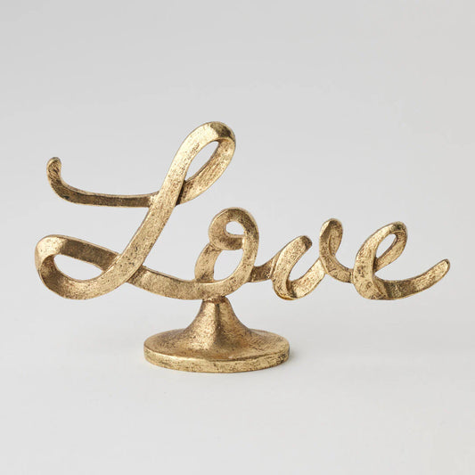 Little Love Sculpture - Gold