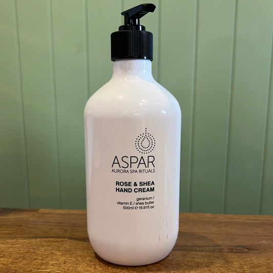 Aspar Rose & Shea Hand Cream 500ml