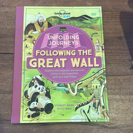 Unfolding Journey Follow the Great Wall-Children’s book