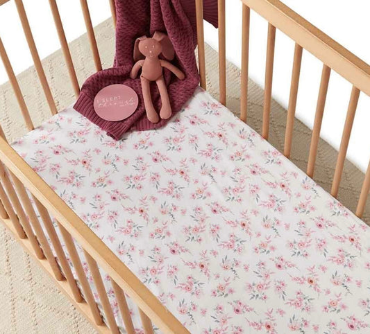 Camille Fitted Cot Sheet