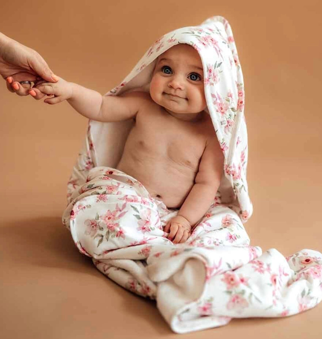 Camille Organic Hooded Towel