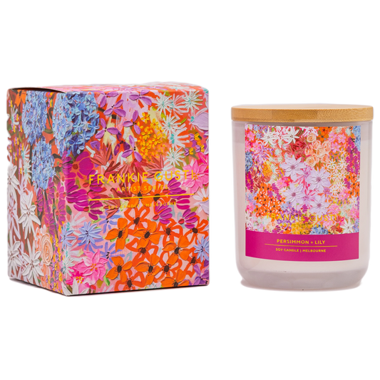 Frankie Gusti Candle Persimmon and Lily