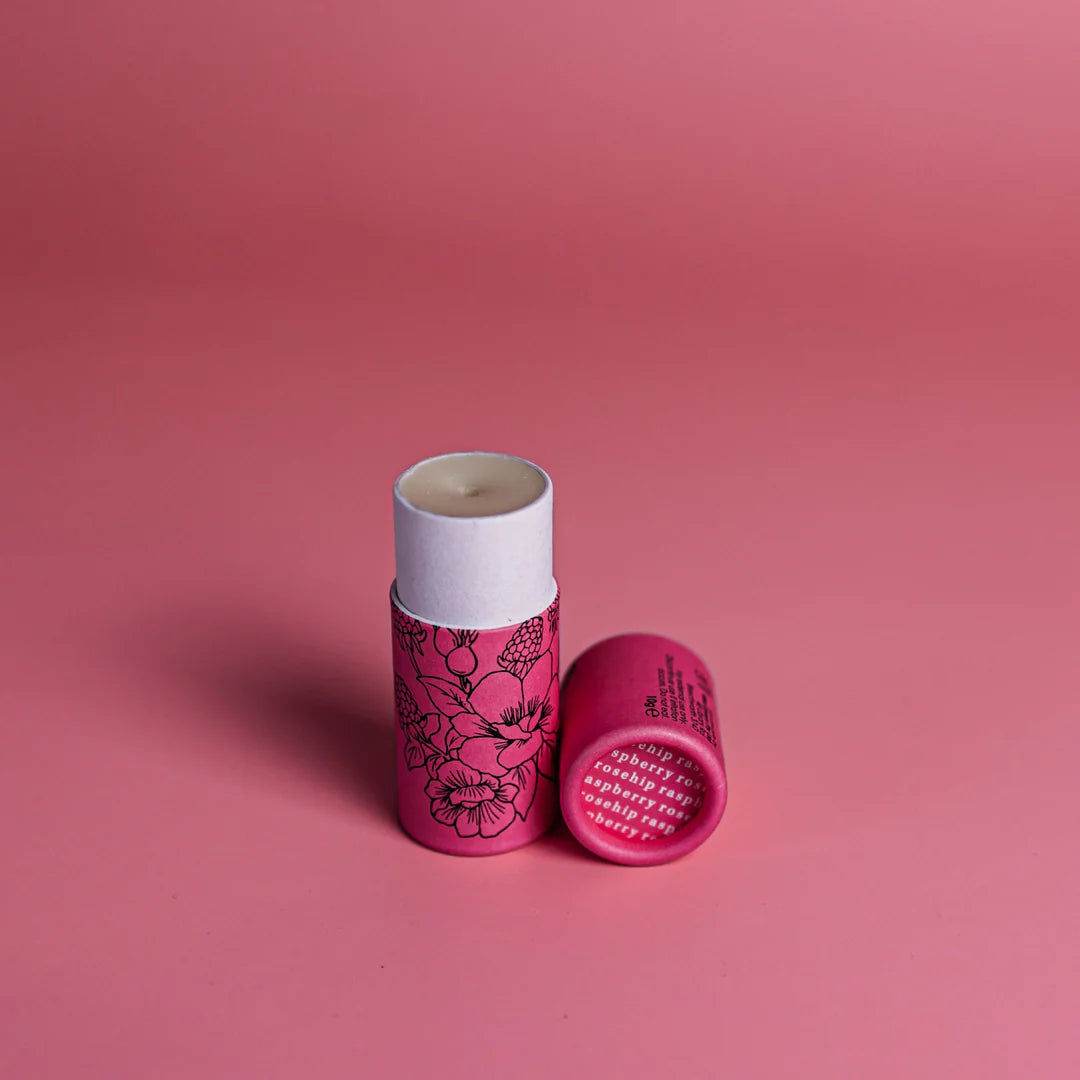 Raspberry and Rosehip Lip Balm