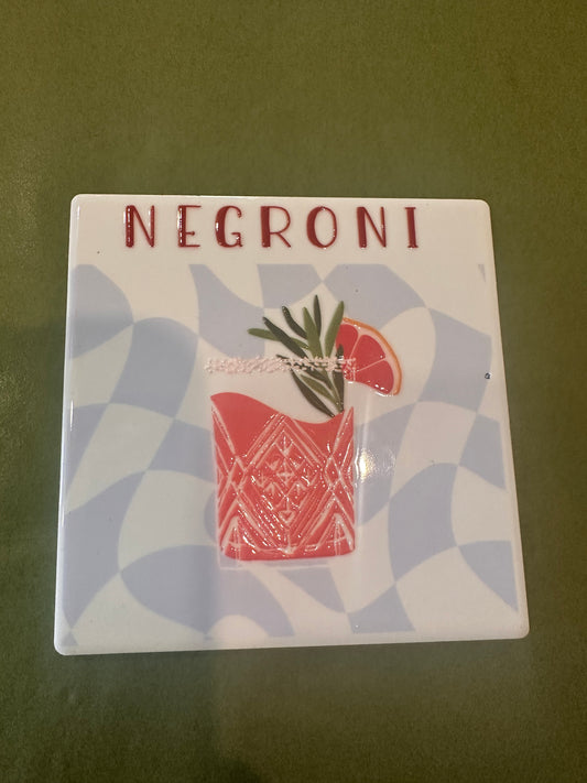 Negroni Cocktail Coaster
