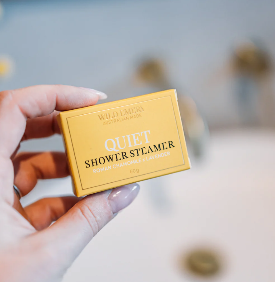 Quiet Shower Steamer Wild Emery