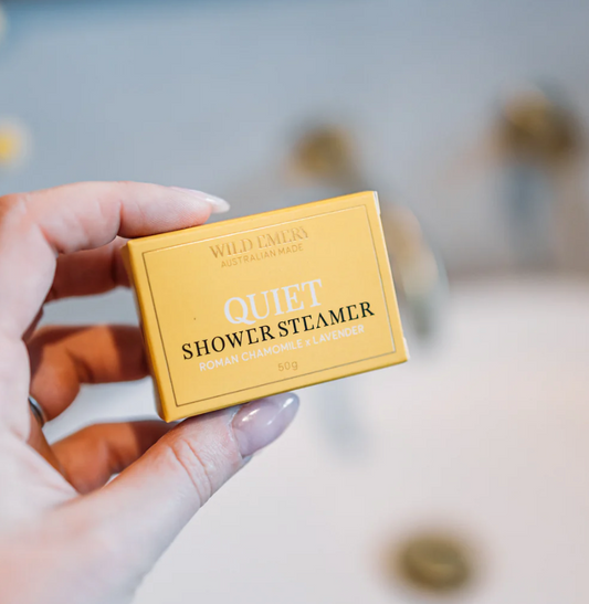 Quiet Shower Steamer Wild Emery