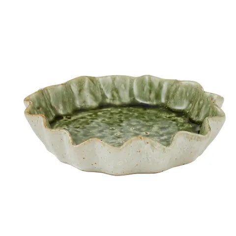 Urna Ceramic Dish Olive