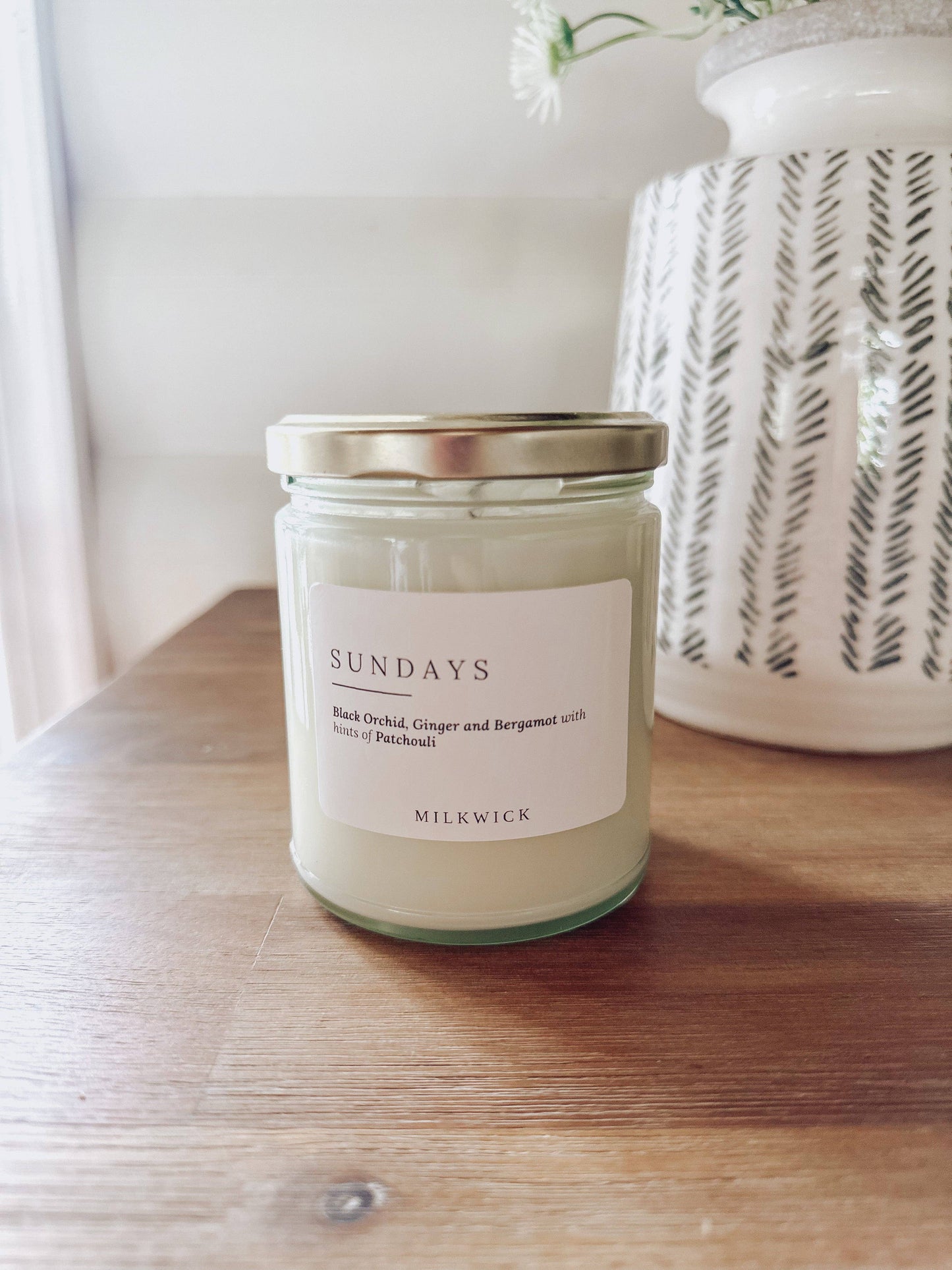Sundays Milkwick Candle