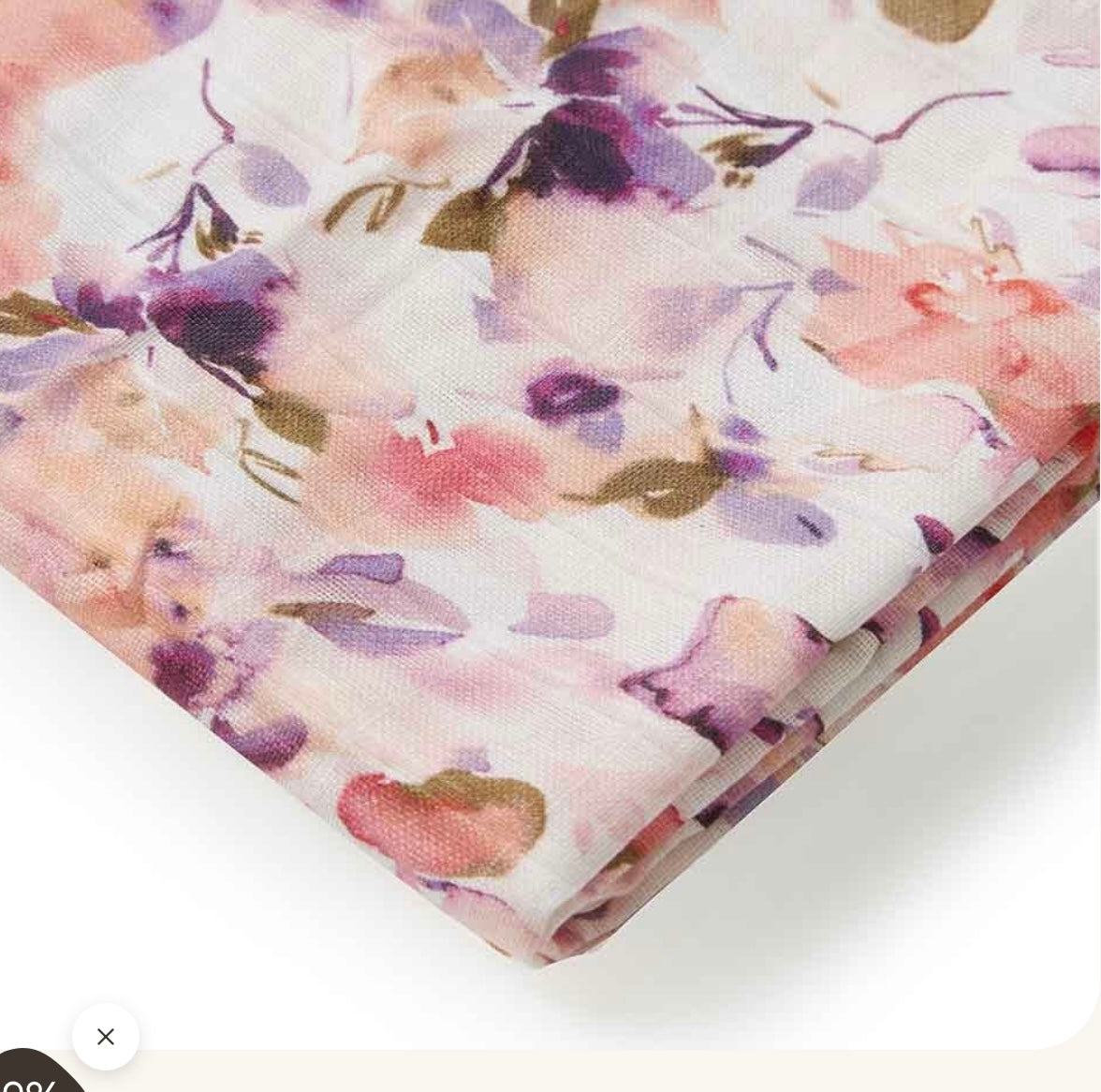 Blushing Beauty Organic Muslin Wrap