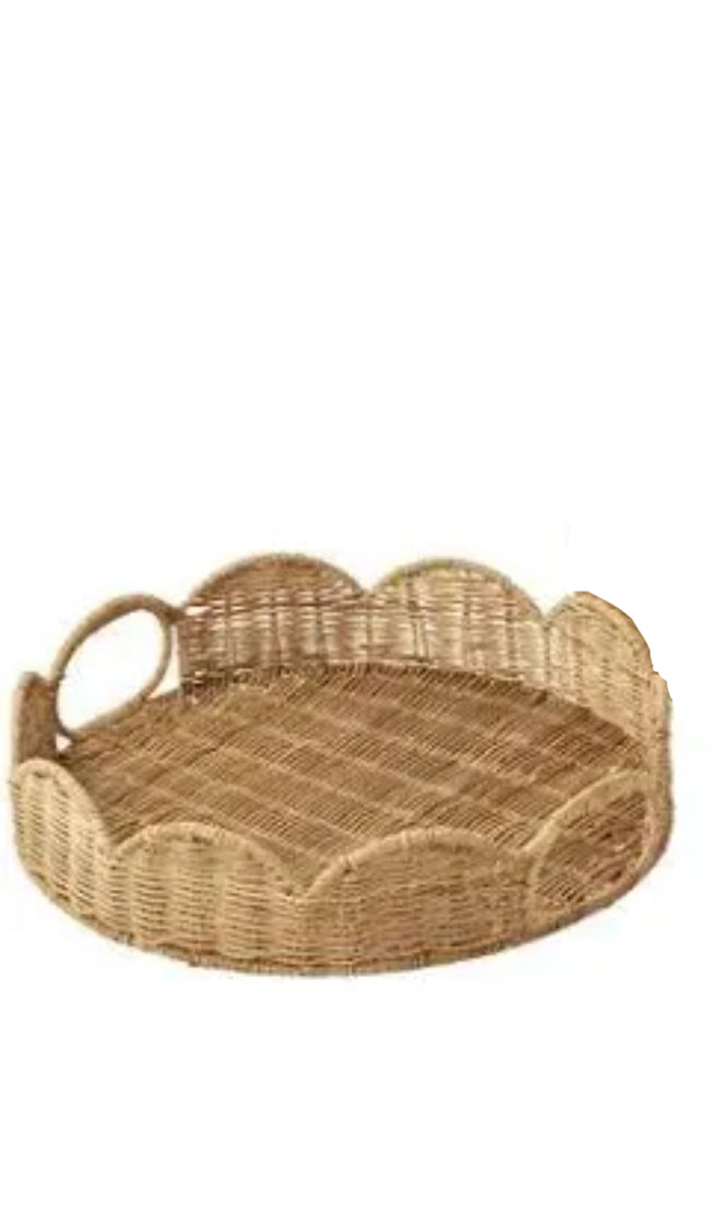 Pettine Rattan Tray - Large