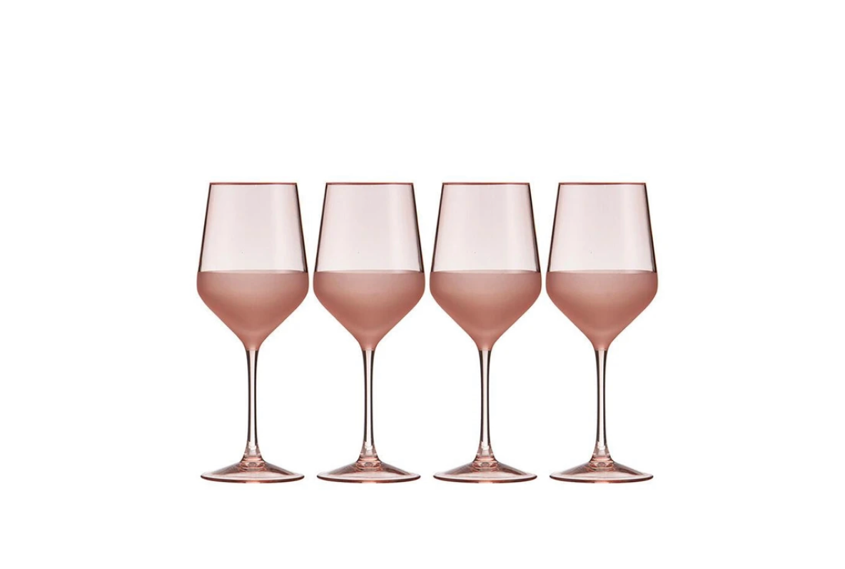 Panama Coral Wine Glass