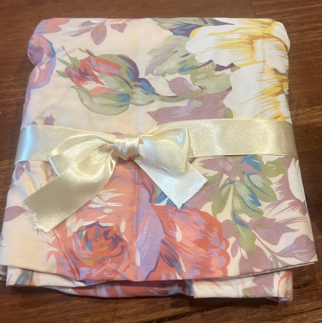 Floral Fitted Cot Sheet