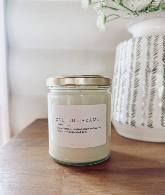Salted Caramel Candle Milkwick