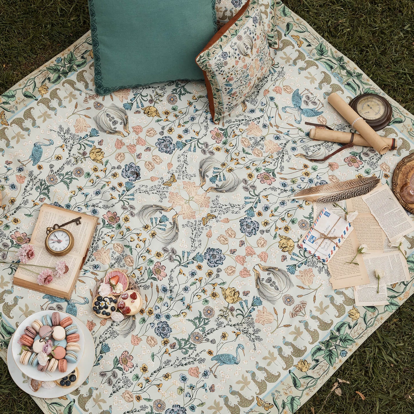 Wonderland Picnic Rug