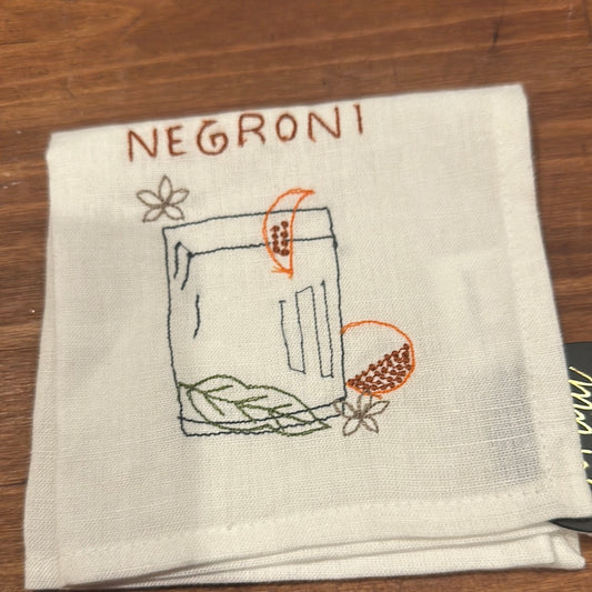 Cocktail Napkins Negroni