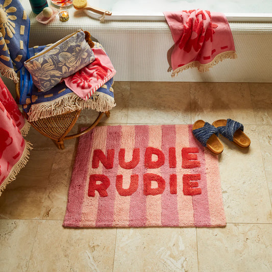 Ira Nudie Rudie Bath Mat Posy