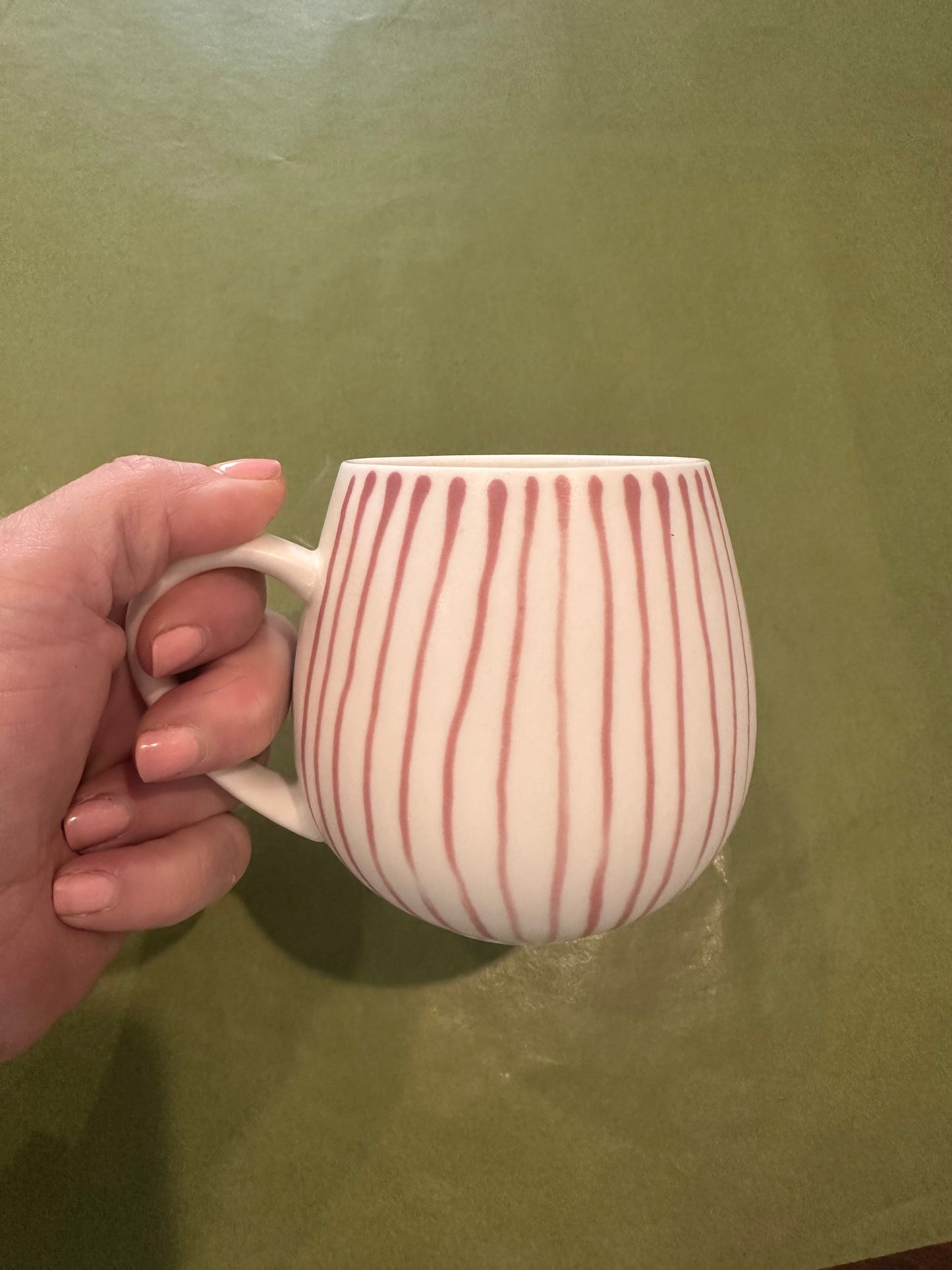 Robert Gordon Hug Mug Rose Line