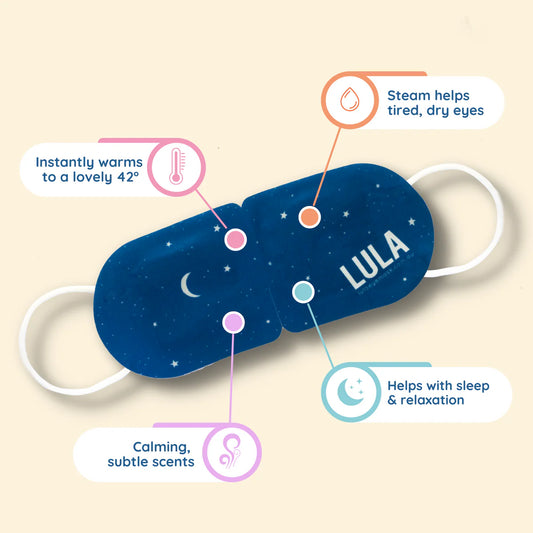 Jasmine Self Warming Eye Mask Lula