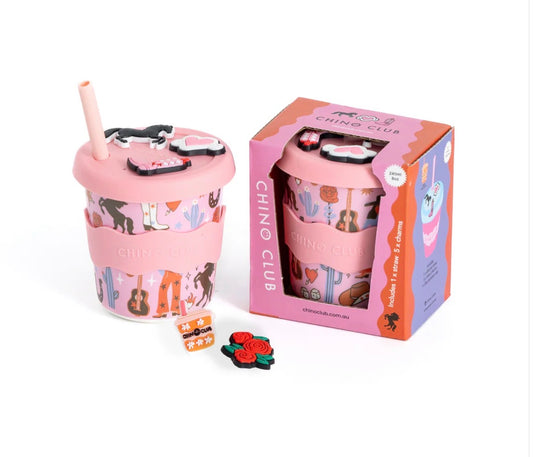 Cowgirl Chino Charm Cup 8 oz