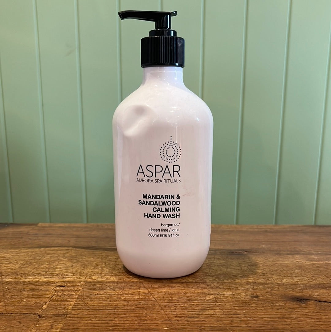 Aspar Mandarin & Sandalwood Calming Hand Wash 500ml