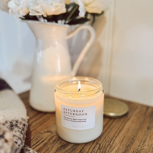 Saturday Afternoon Milkwick Candle