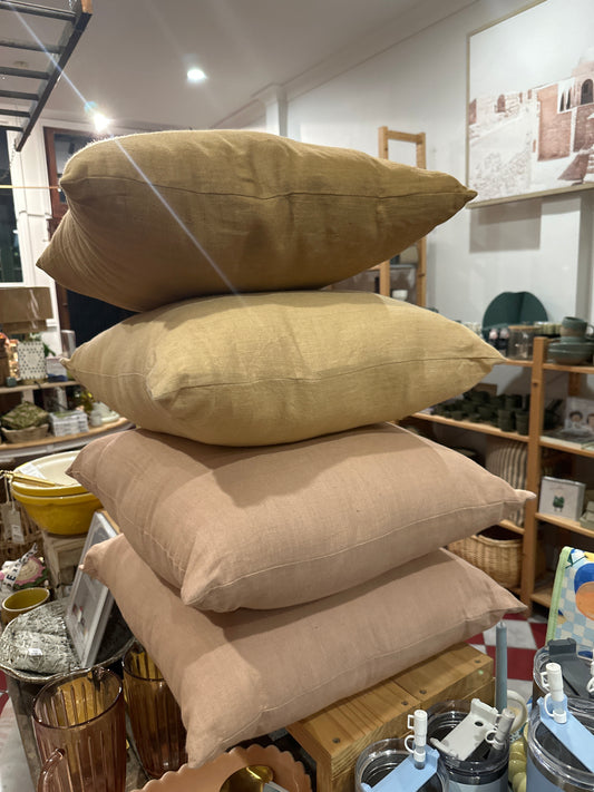 French Country linen cushions